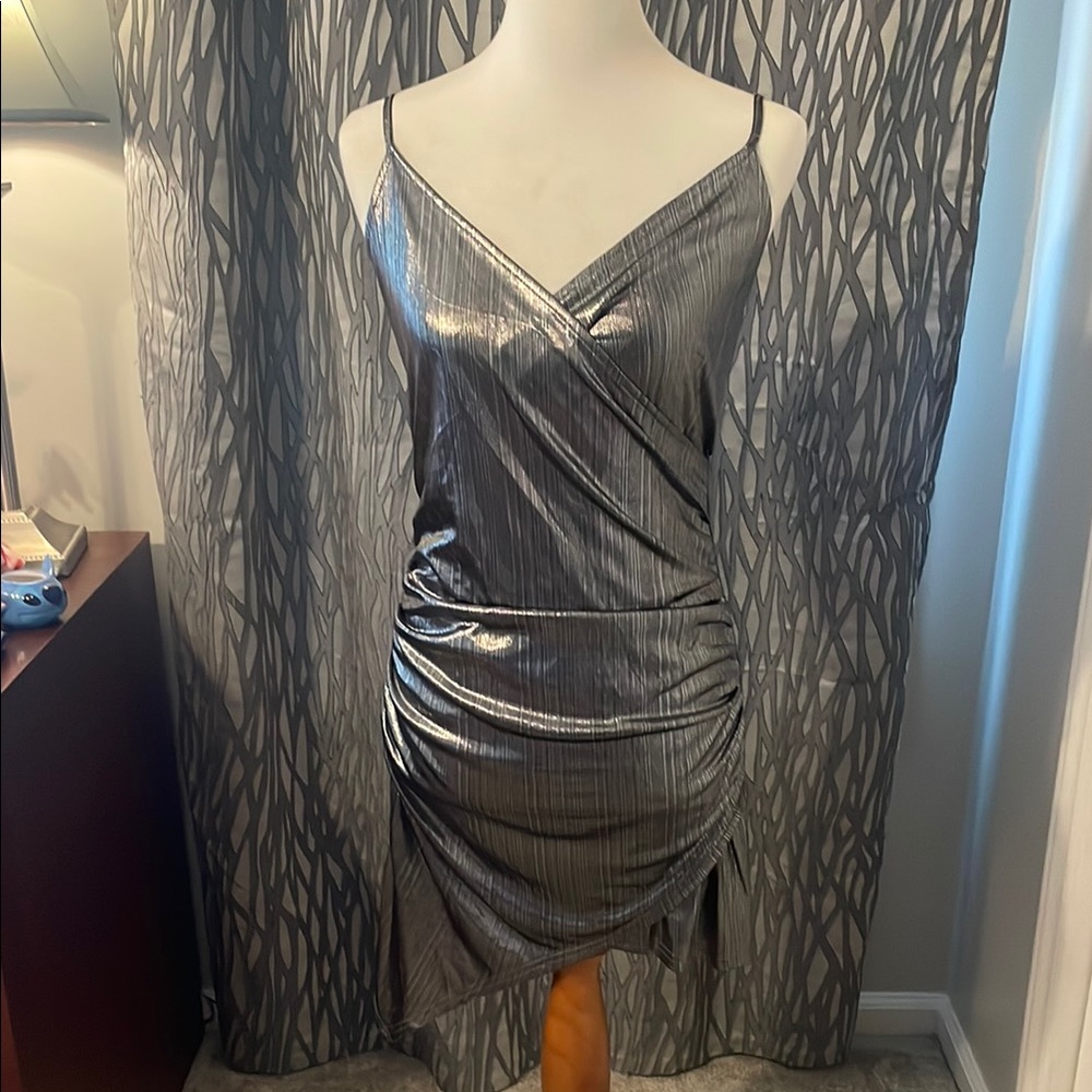 Elegant Silver Dress